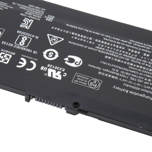 Batterie lithium-ion 15,4 V, 70,07 Wh, 4 550 mAh, pour HP Omen 15-ce000, 15-ce000ng, 15-cb0xx, 15-CE015DX, CB000NG, HSTNN-DB7W, 917724-855, 917678-171, SR04XL SH8858523-04